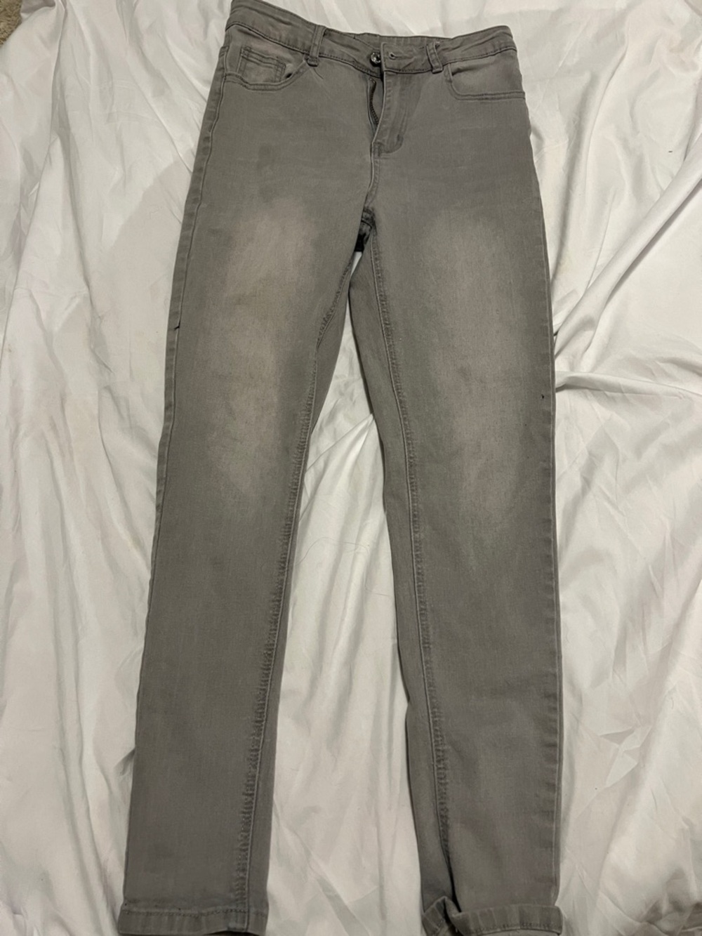SHEIN Gray Skinny Jeans - Slim Fit